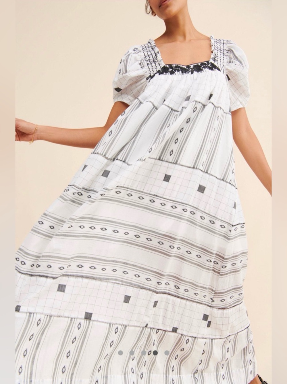 Free People Jamie Embroidered Dress